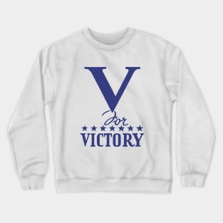 WWII V for Victory Crewneck Sweatshirt